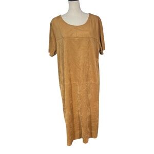 Cal Style Faux Suede Dress